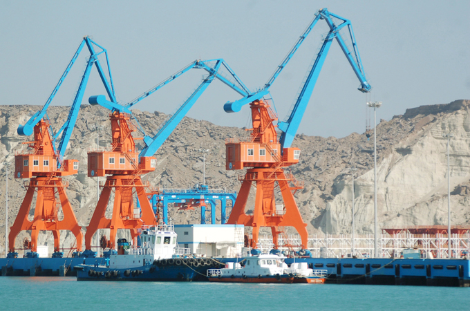 Gwadar deep sea port in Pakistan